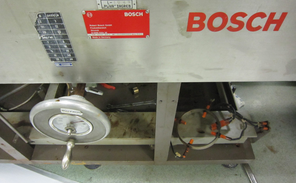 Remont stroja za pranje bočica za injekcije Bosch