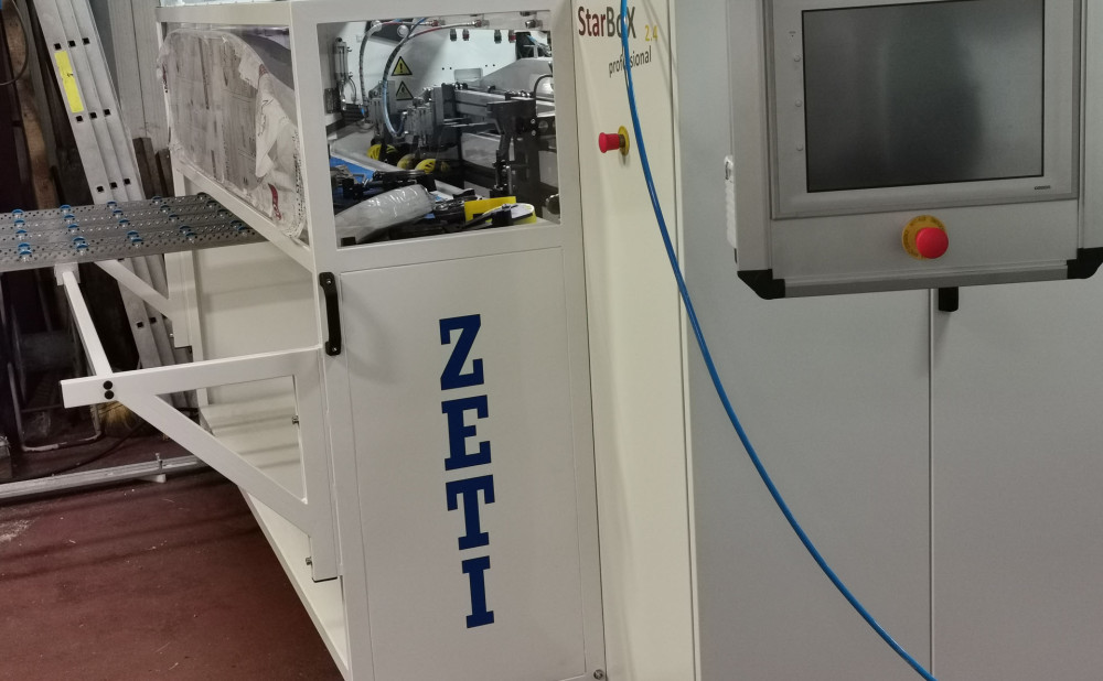 Stroj za proizvodnju kartonskih kutija